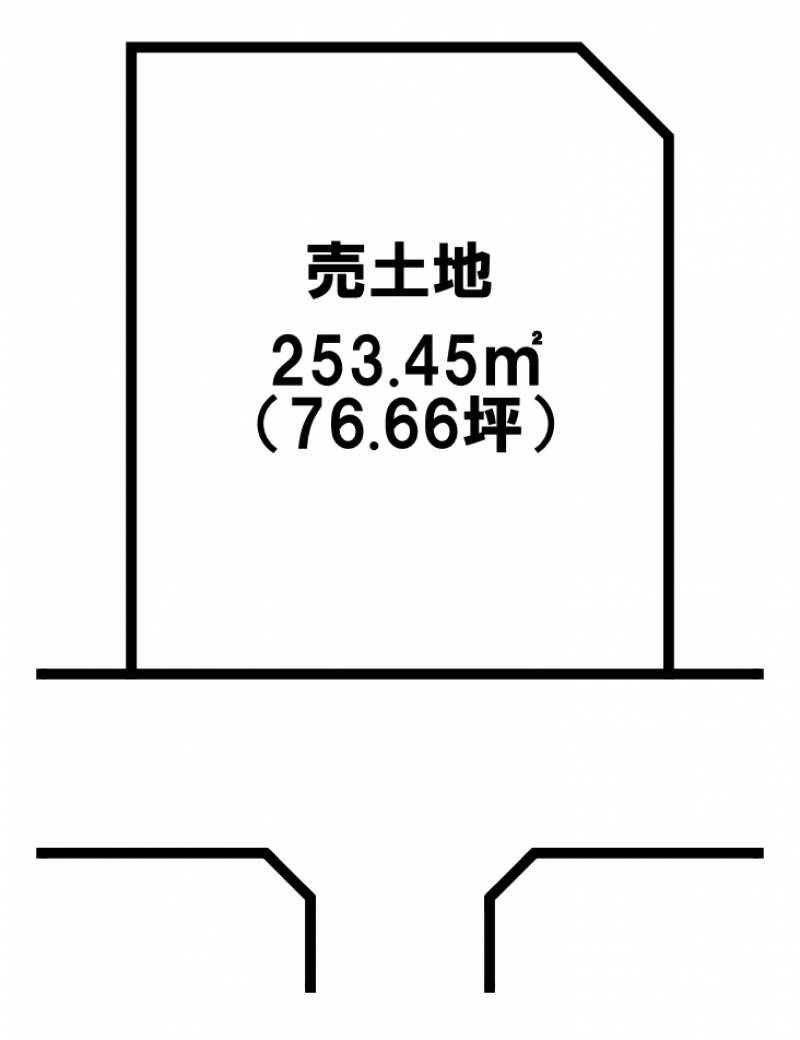 伊予郡松前町筒井 の区画図