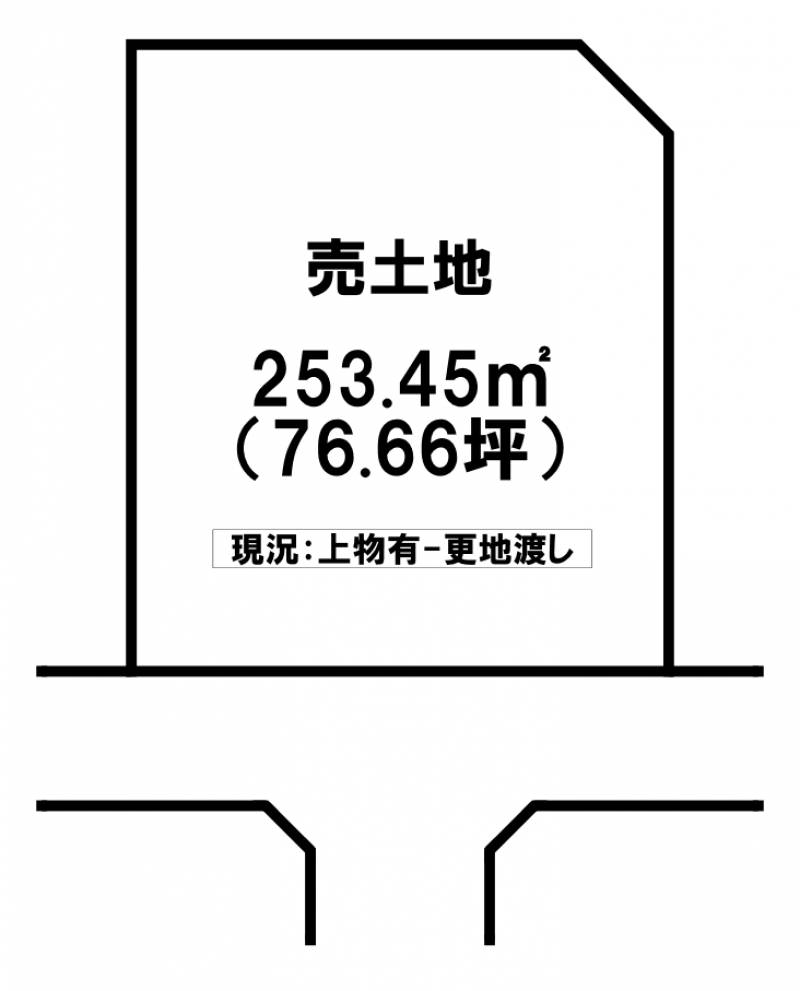 伊予郡松前町筒井 の区画図