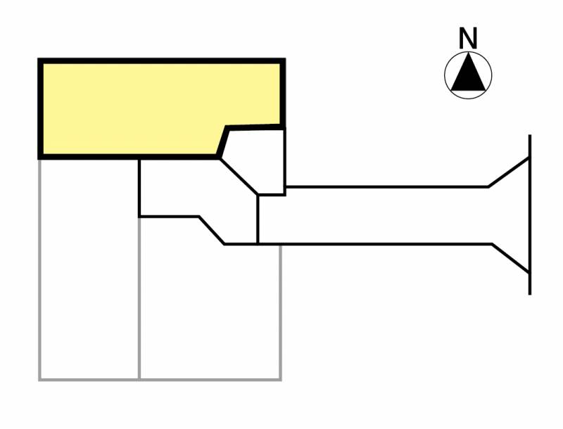 松山市小栗 分譲３区画1号地の区画図