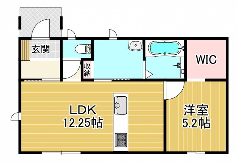 新居浜市滝の宮町 一戸建 の間取り画像