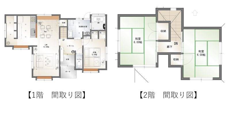 新居浜市宮西町 一戸建 の間取り画像