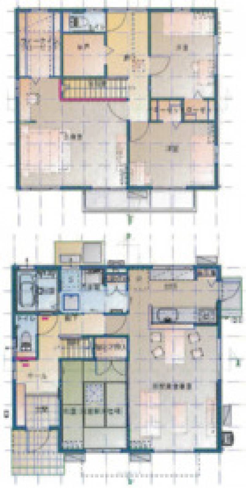 新居浜市庄内町 一戸建 の間取り画像