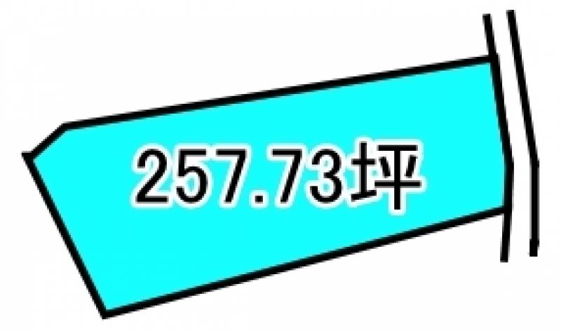 新居浜市阿島  の区画図