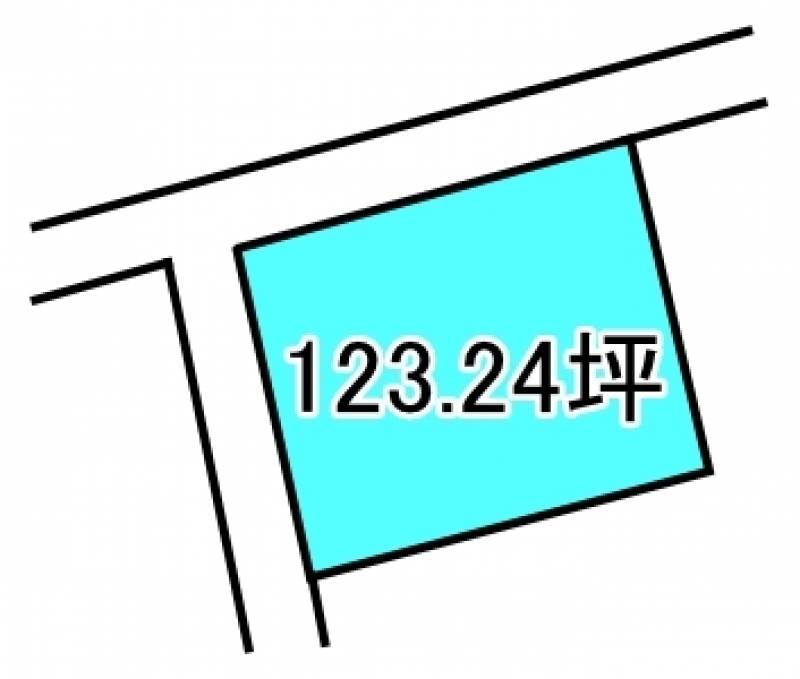 新居浜市八雲町  の区画図