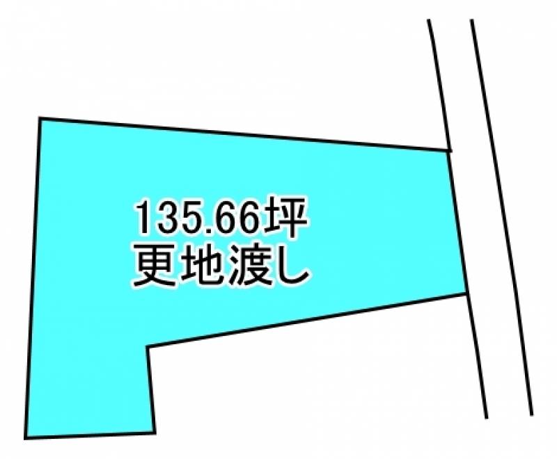 新居浜市中村  の区画図