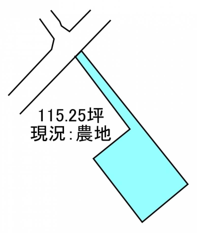 新居浜市垣生  の区画図