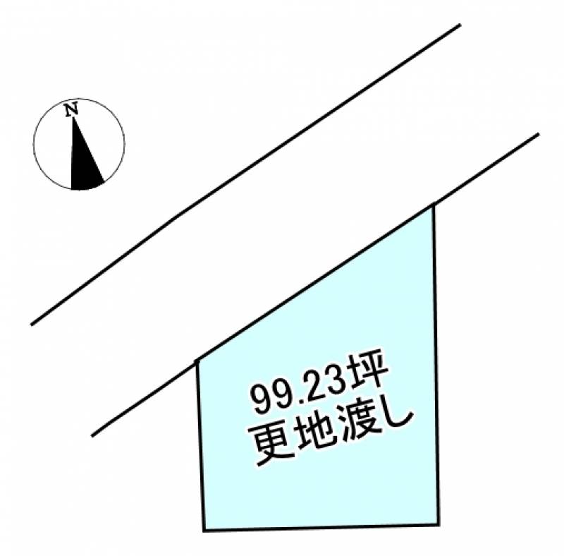 新居浜市船木  の区画図