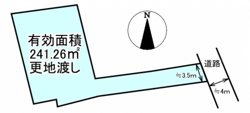 新居浜市星原町  の区画図