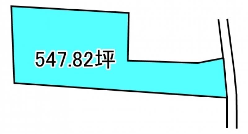 新居浜市上原  の区画図