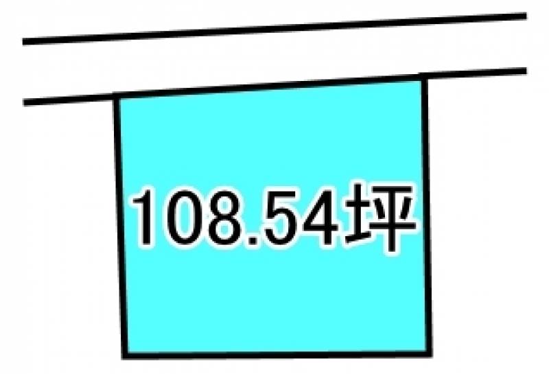 新居浜市北内町  の区画図