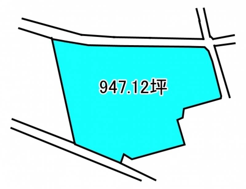 新居浜市政枝町  の区画図