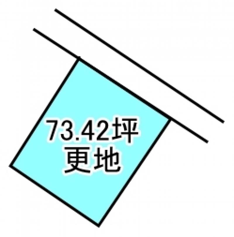 新居浜市船木  の区画図