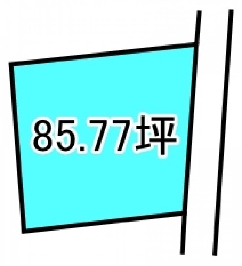 新居浜市上原  の区画図