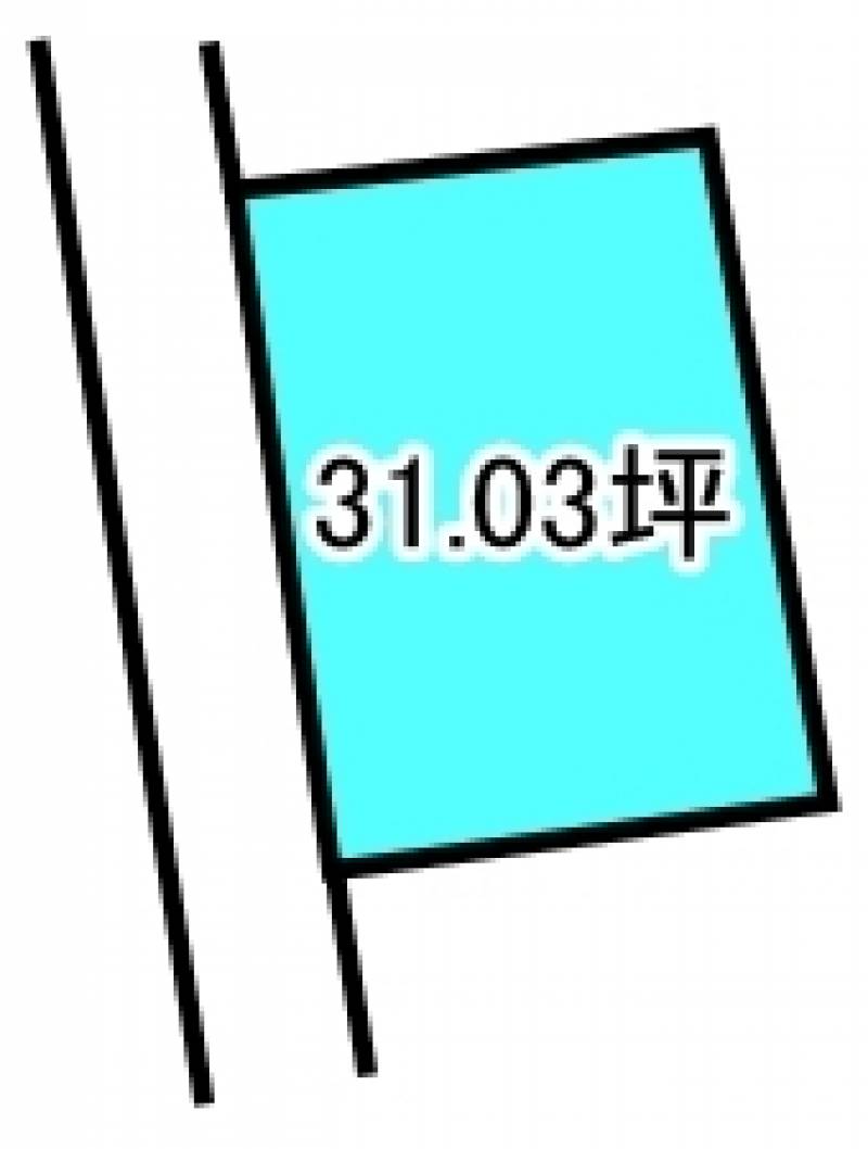 新居浜市松の木町  の区画図