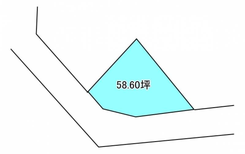 新居浜市萩生  6の区画図