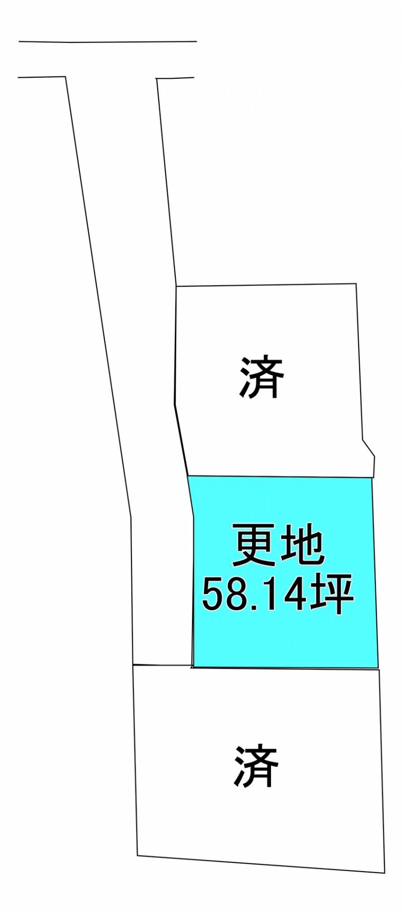 新居浜市本郷  2の区画図