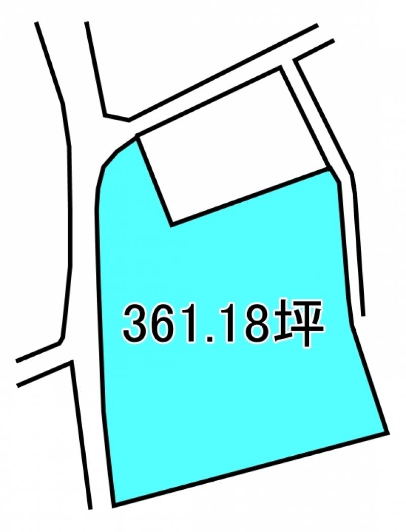 新居浜市萩生  の区画図