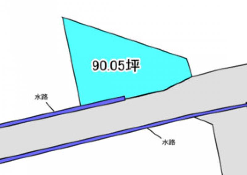 新居浜市船木  の区画図