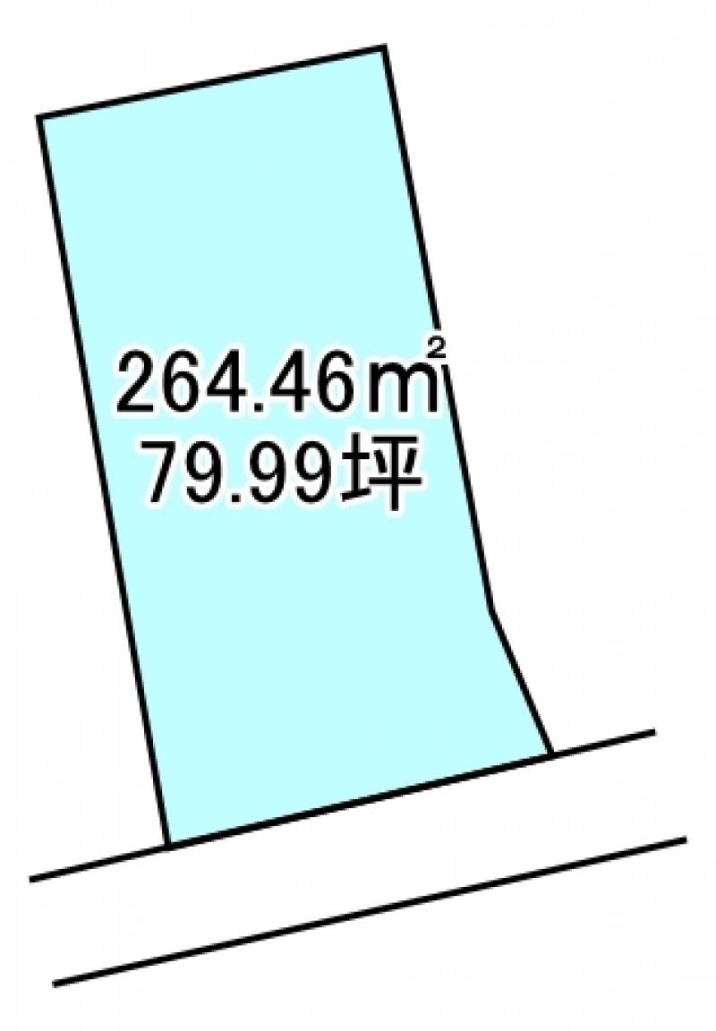 新居浜市繁本町  の区画図