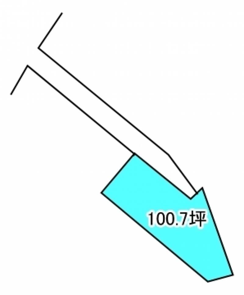 新居浜市政枝町  の区画図