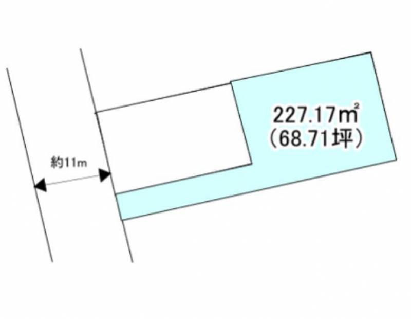 新居浜市庄内町  の区画図