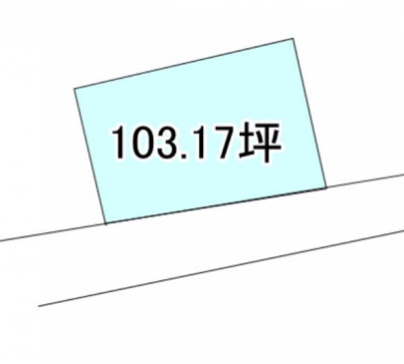 新居浜市喜光地町  の区画図