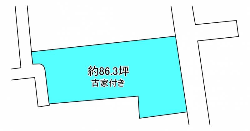 新居浜市宇高町  の区画図