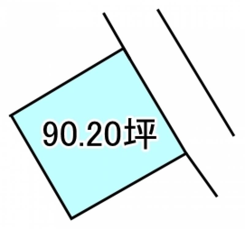 新居浜市松木町  の区画図