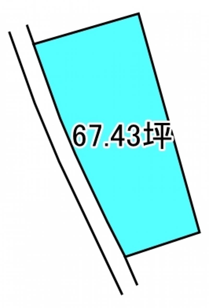 新居浜市中西町  の区画図