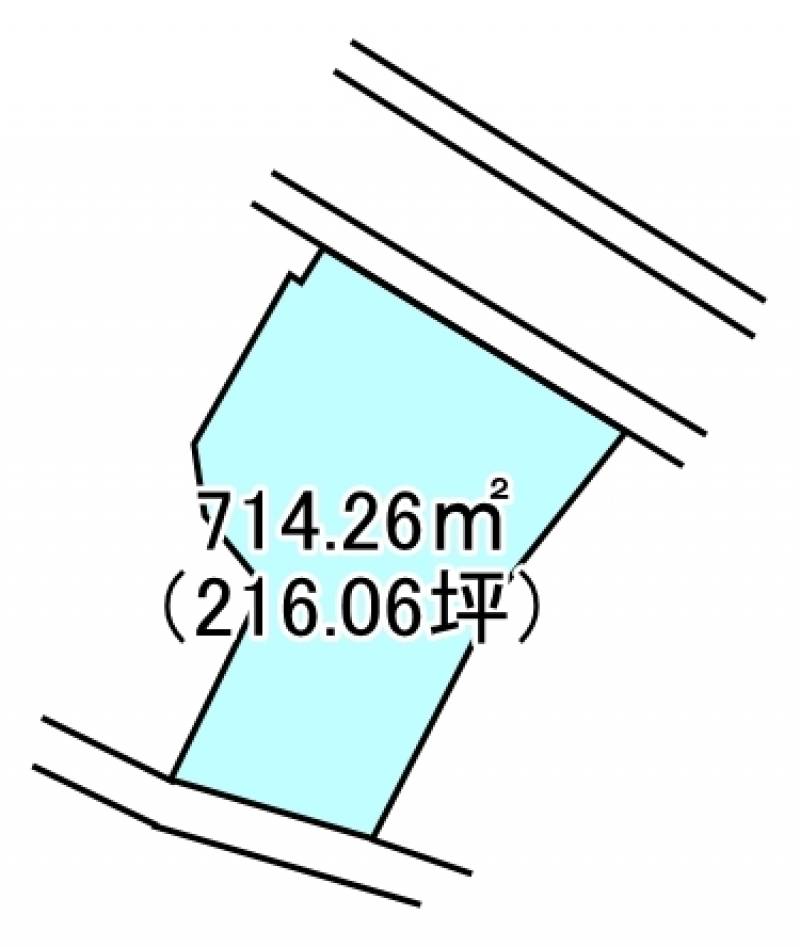 新居浜市大生院  の区画図