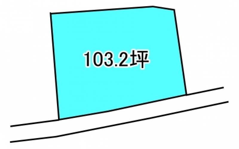 新居浜市上原  の区画図