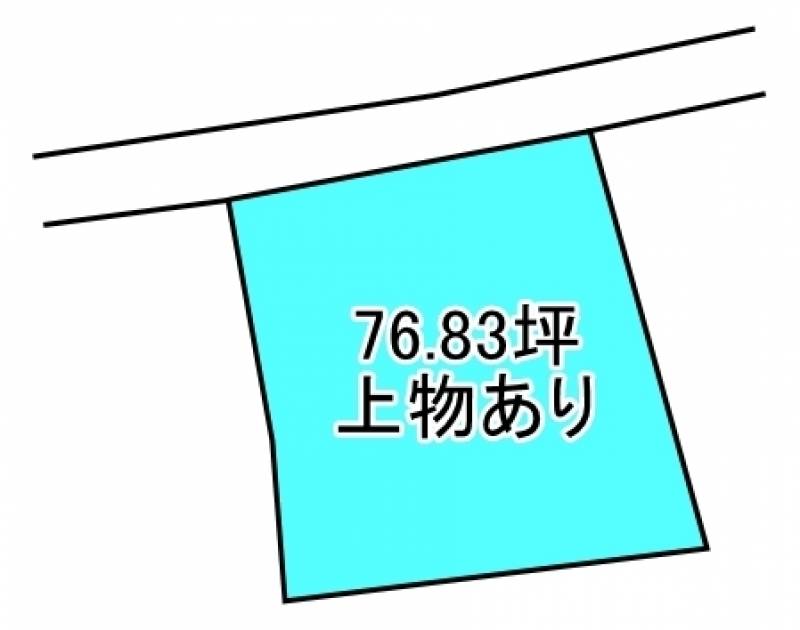 新居浜市上原  の区画図