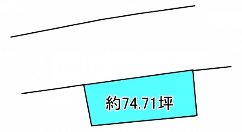 新居浜市喜光地町  の区画図