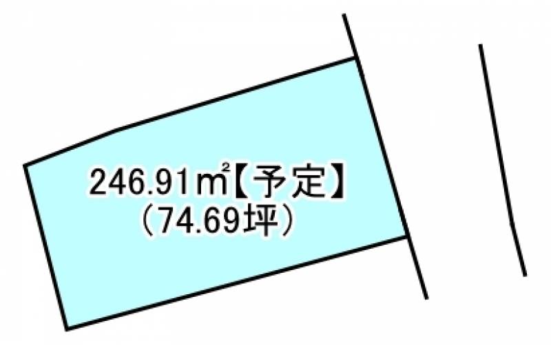 新居浜市西連寺町  の区画図