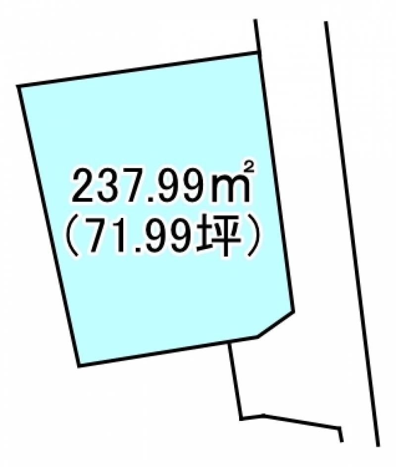 新居浜市東雲町  の区画図