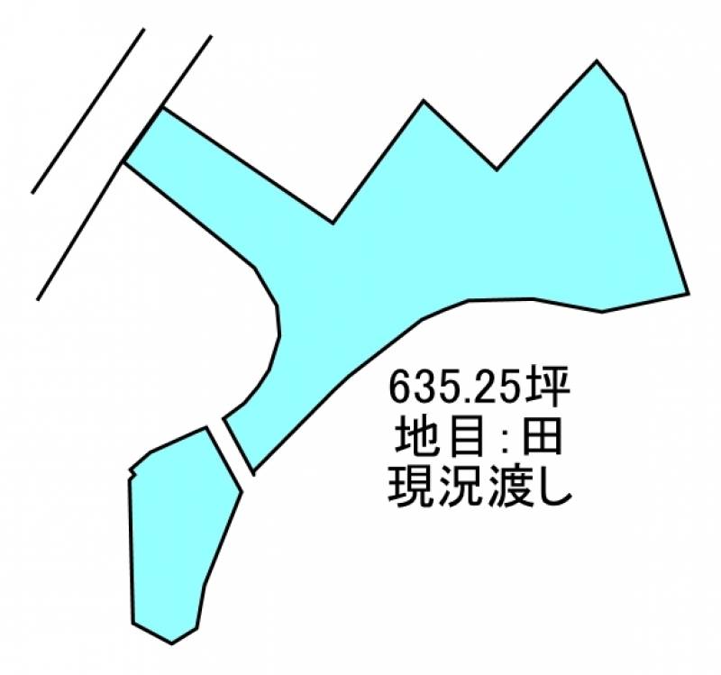 新居浜市星越町  の区画図