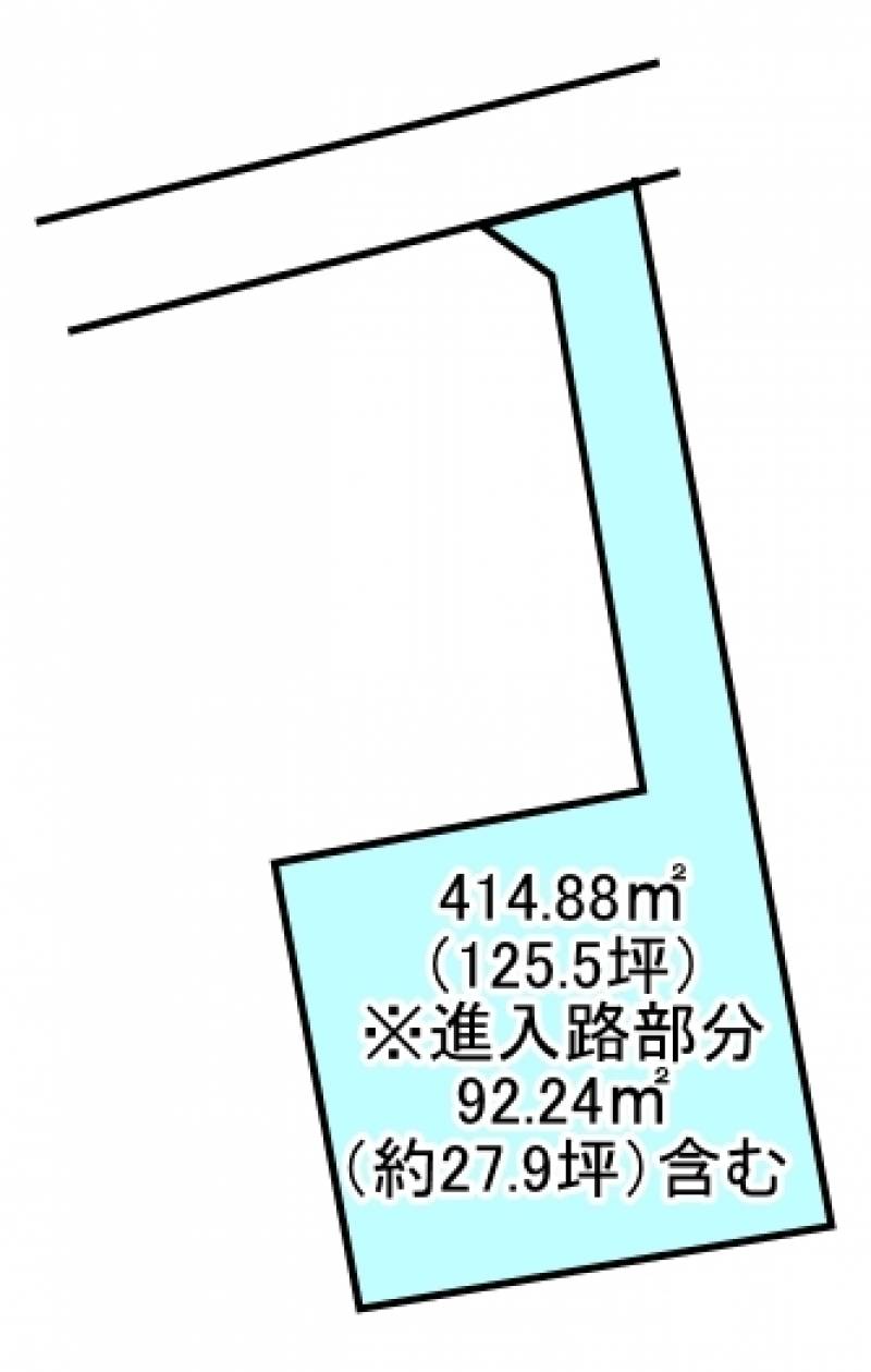 新居浜市沢津町  の区画図