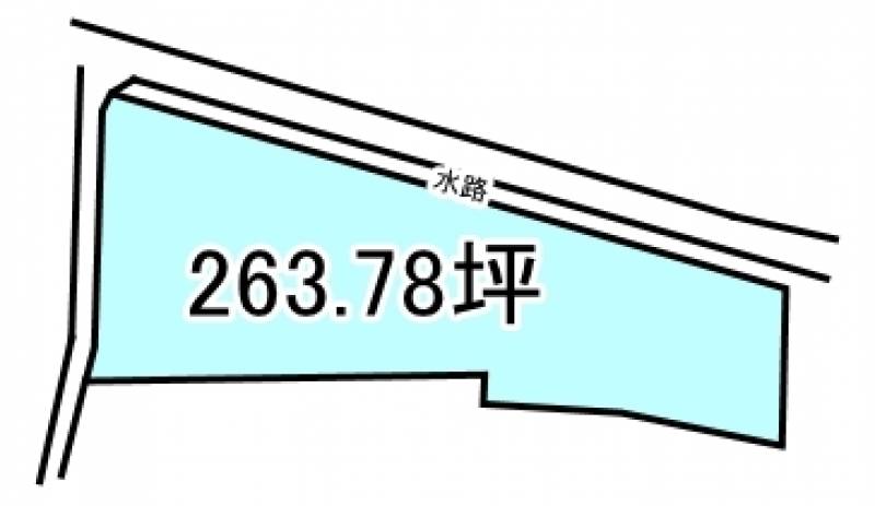 新居浜市船木  の区画図