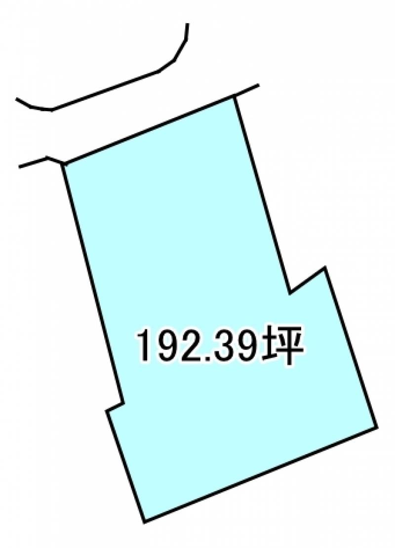 新居浜市多喜浜  の区画図