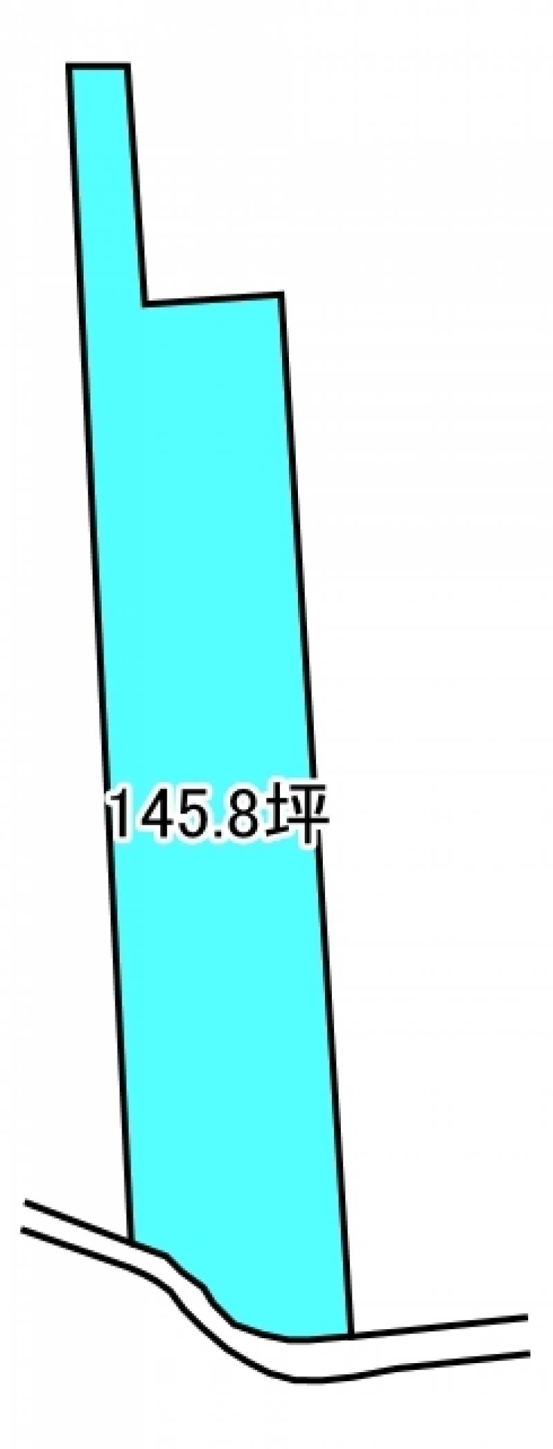 新居浜市本郷  の区画図