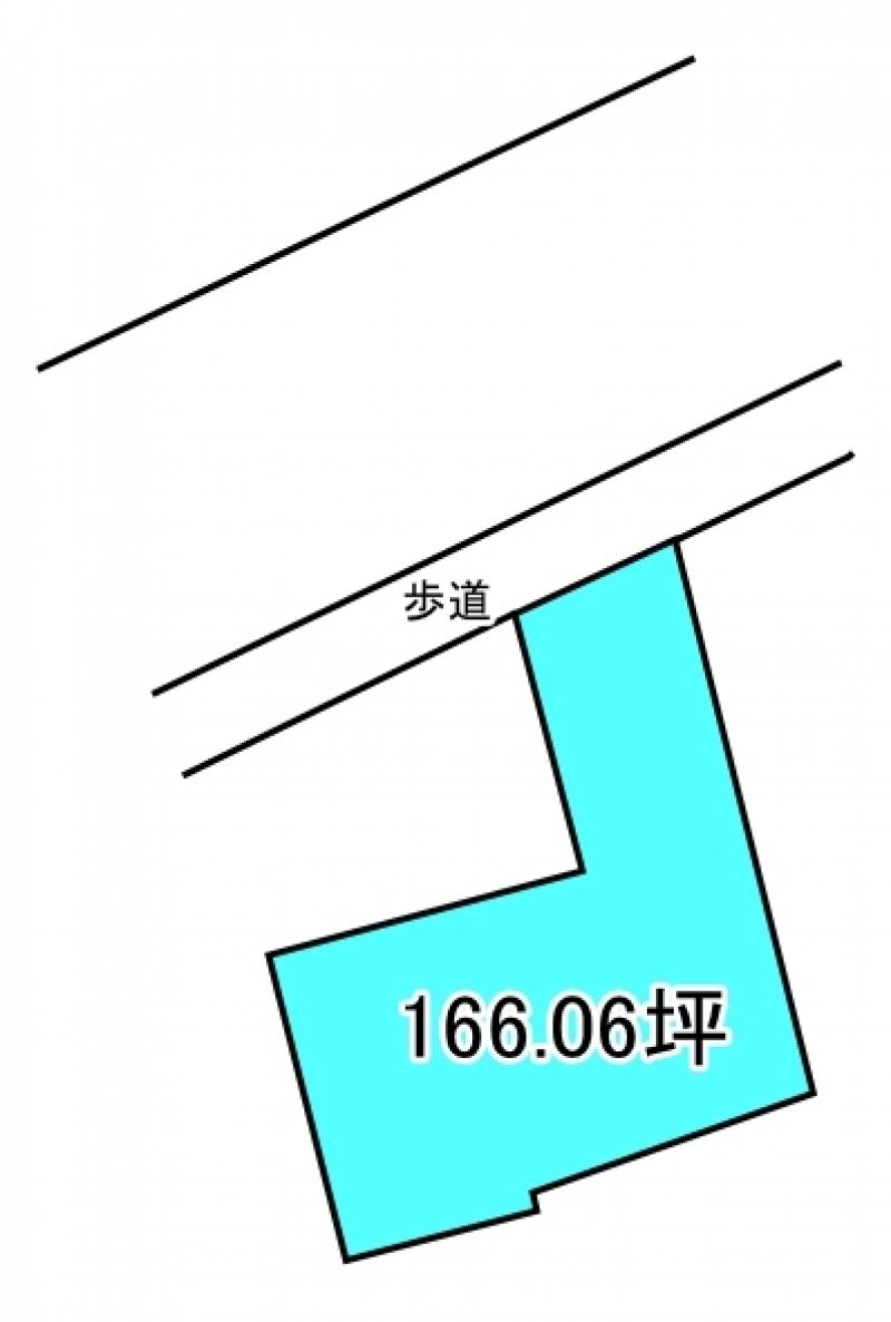 新居浜市萩生  の区画図