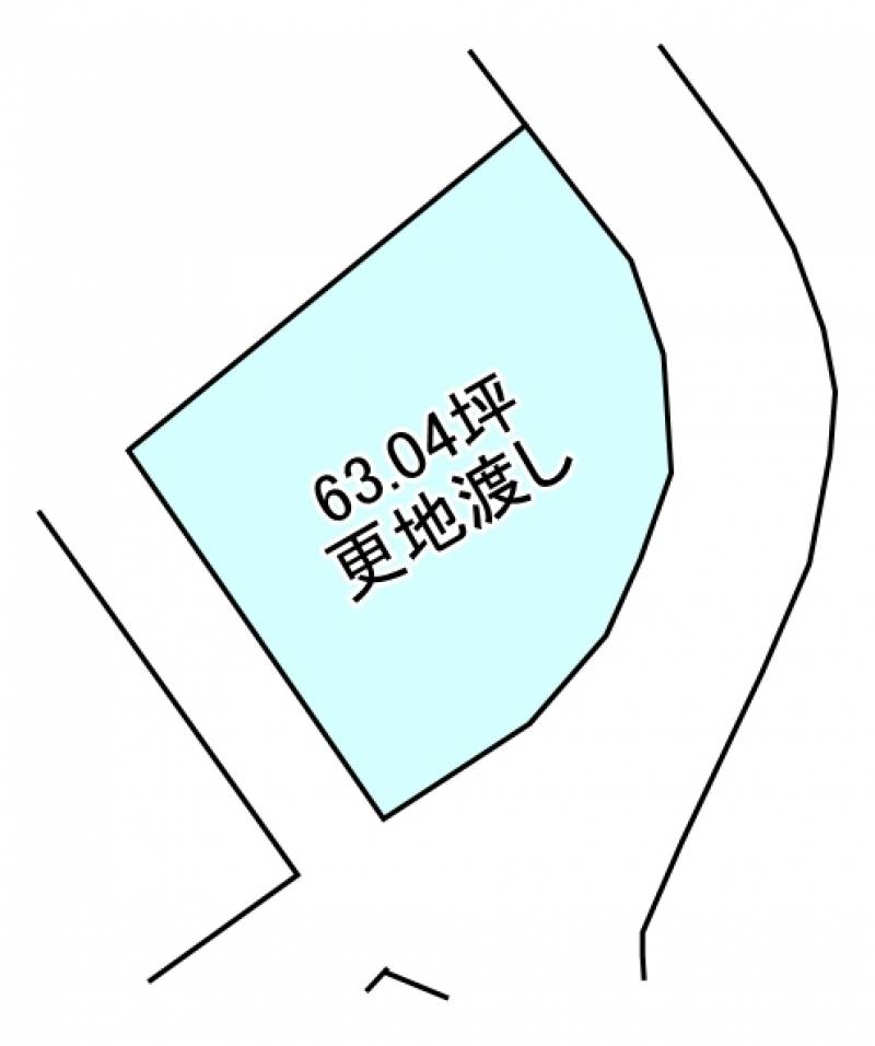 新居浜市城下町  の区画図