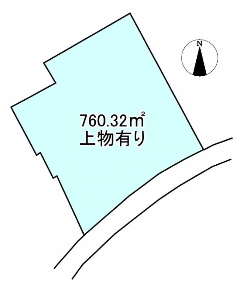 新居浜市西町  の区画図