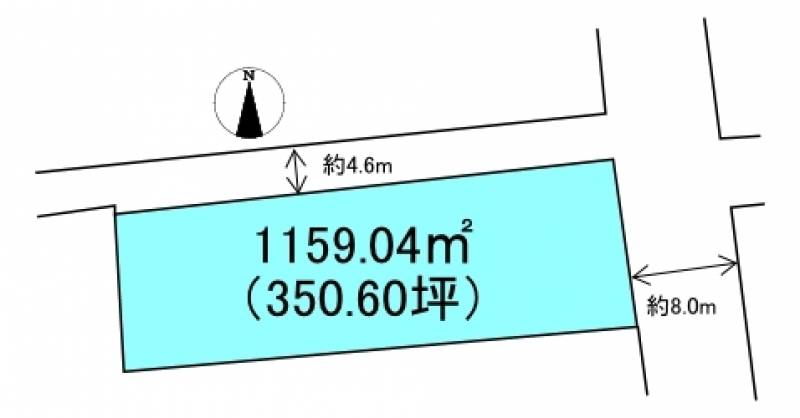 新居浜市庄内町  の区画図