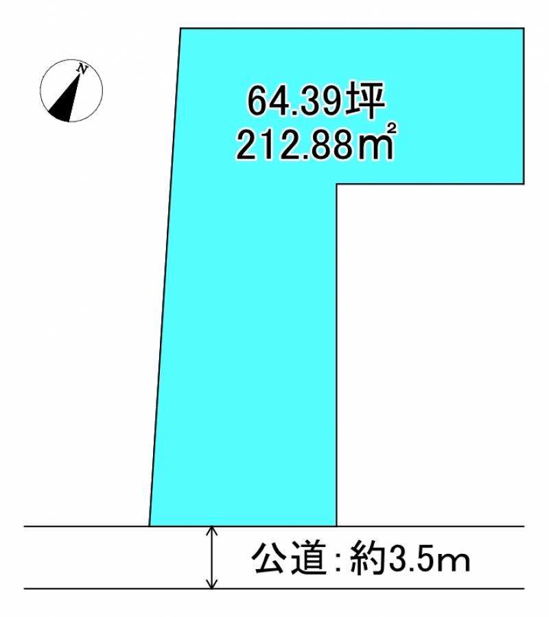 新居浜市港町  の区画図