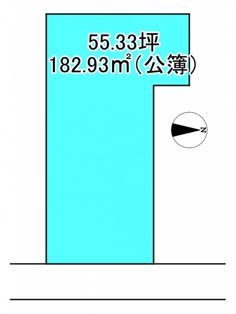 新居浜市沢津町  の区画図