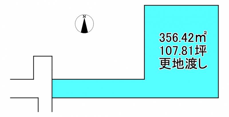 新居浜市萩生  の区画図