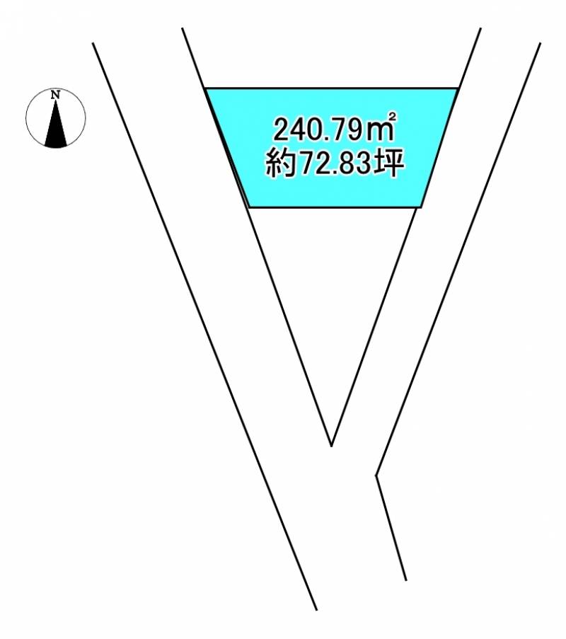 新居浜市滝の宮町  の区画図