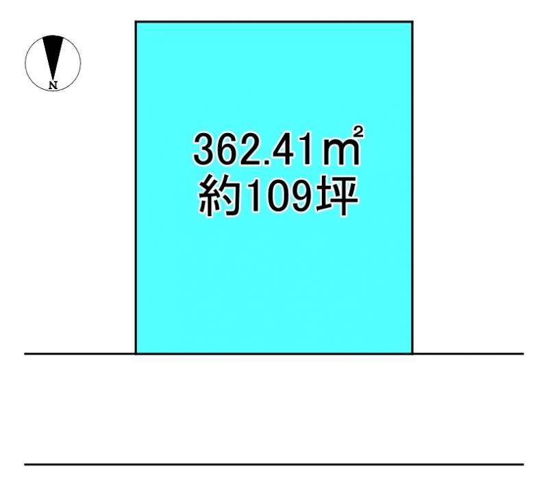 新居浜市本郷  の区画図