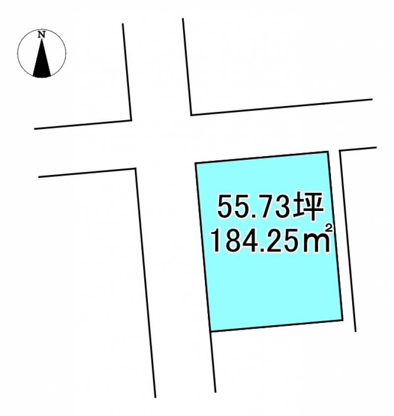 新居浜市新須賀町  の区画図